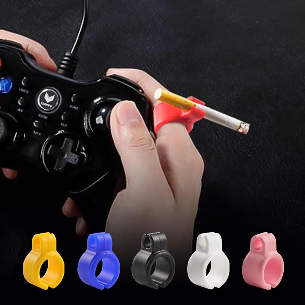 Vape Ring - 1PCS /5PCS Silicone Finger Cigarette Holder