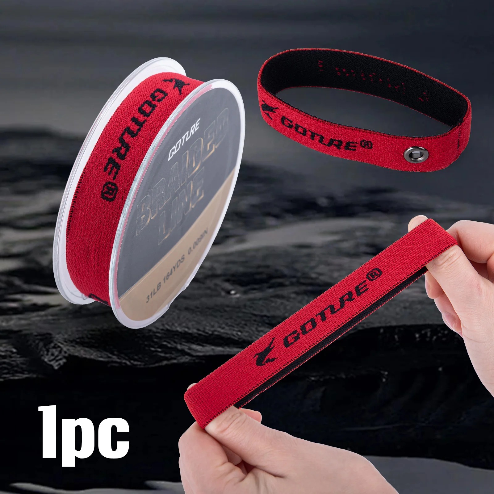 Mesh Coil Strip - Goture 1 Pcs Pro Fishing Line