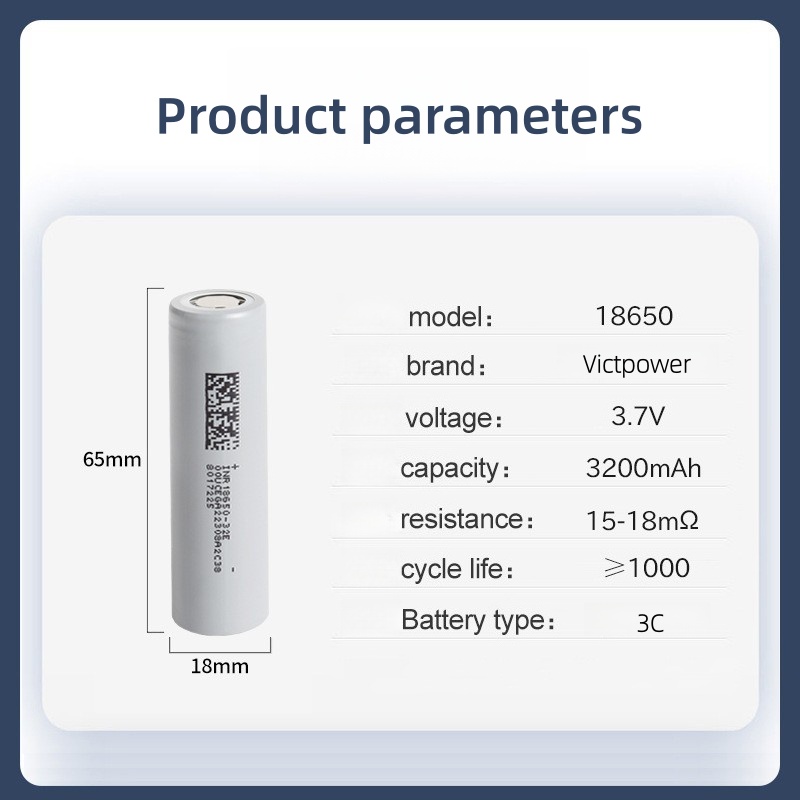 Vape Battery 18650 - Victpower 10-Pack 3500mAh 18650 Li-ion Battery