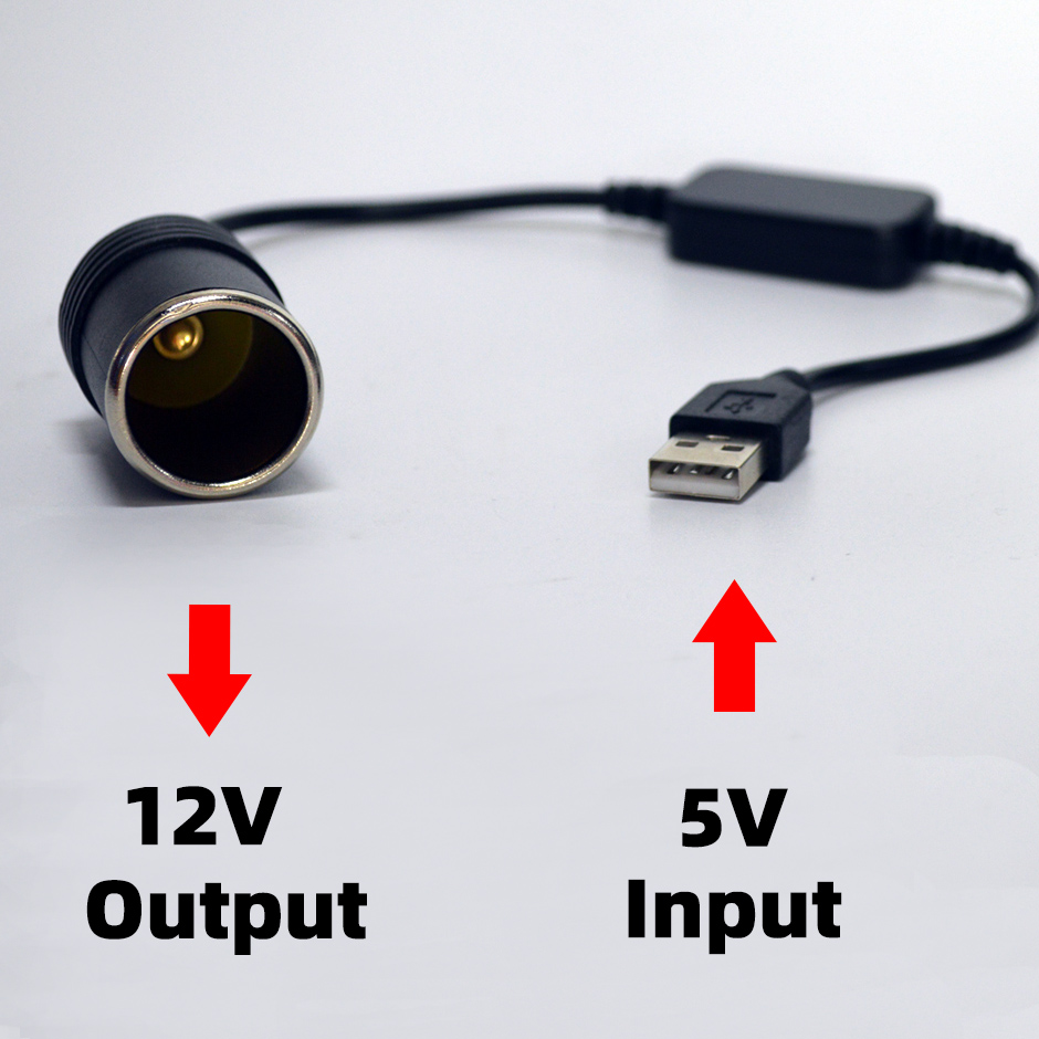 Vape Accessory - 5V To 12V Converter Cable Extender
