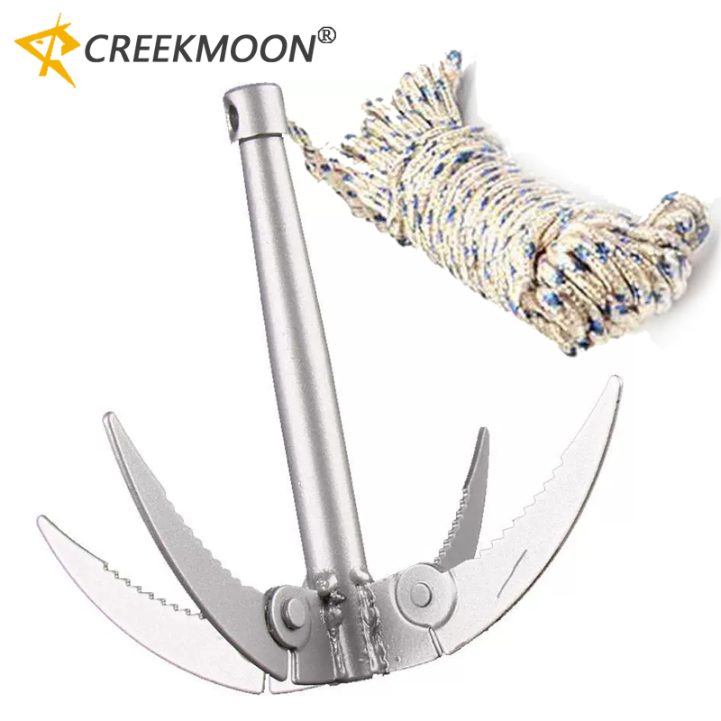 Dry Herb Vaping Accessories - 4 Claw Anchor Sickle Foldable Water