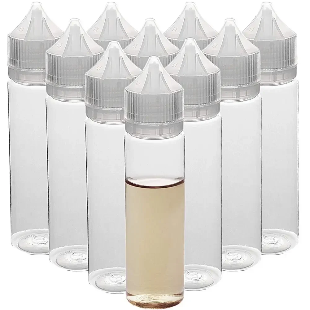 Juice Bottle Dropper - 50PCS 30/60/100/120ml Empty Plastic Dropper Bottles