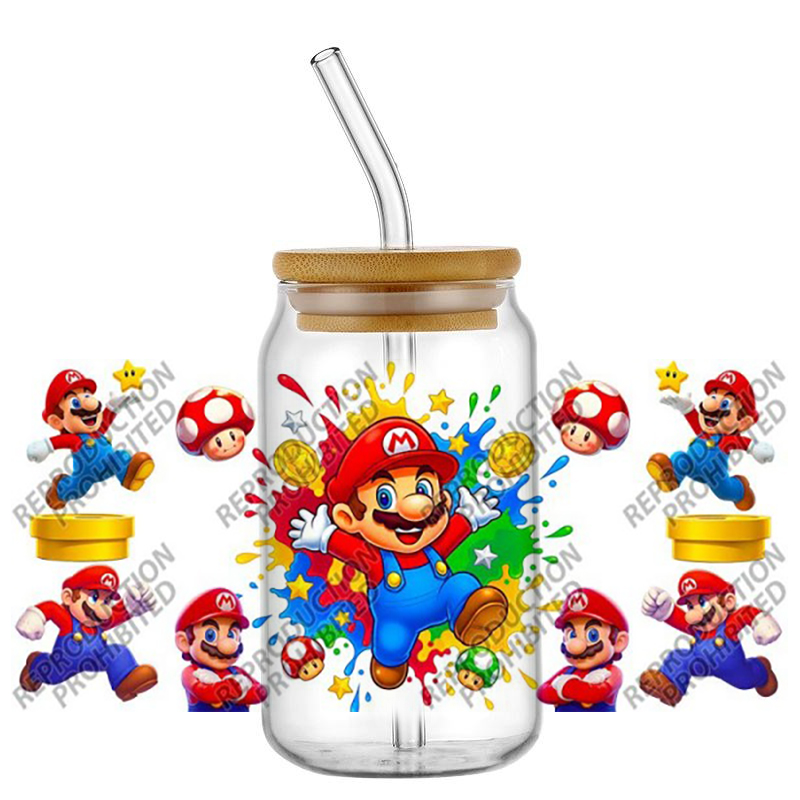 Rdta Tank Glass - Popular game cartoon Character Pattern UV