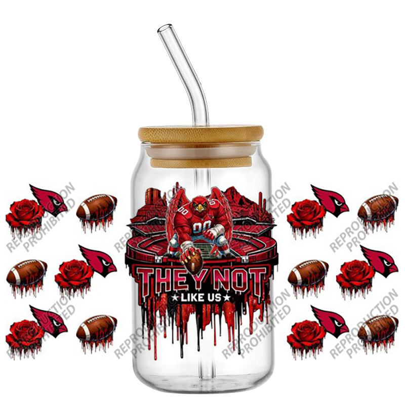 Rdta Tank Glass - Hotsale Popular Football Cool Team Mascots