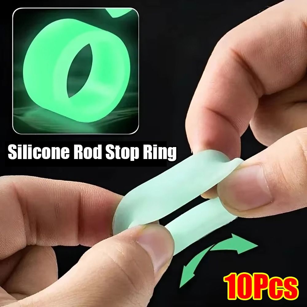 10Pcs Durable Silicone Fishing - огляд і ціна Vape Band Silicone