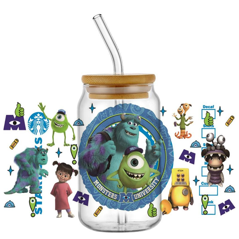 popular monsters inc design tr - огляд і ціна Rdta Tank Glass