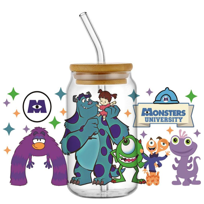 popular monsters inc design tr - огляд і ціна Rdta Tank Glass