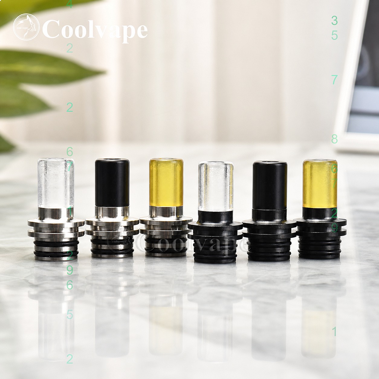 510 MTL Drip Tip Heat Resistan - огляд і ціна Accessories For Vaping
