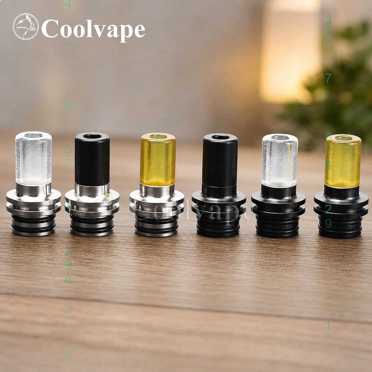510 MTL Drip Tip Heat Resistan - огляд і ціна Accessories For Vaping