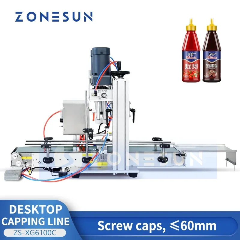 ZONESUN Bottle Capping Machine - огляд і ціна Juice Bottle Dropper