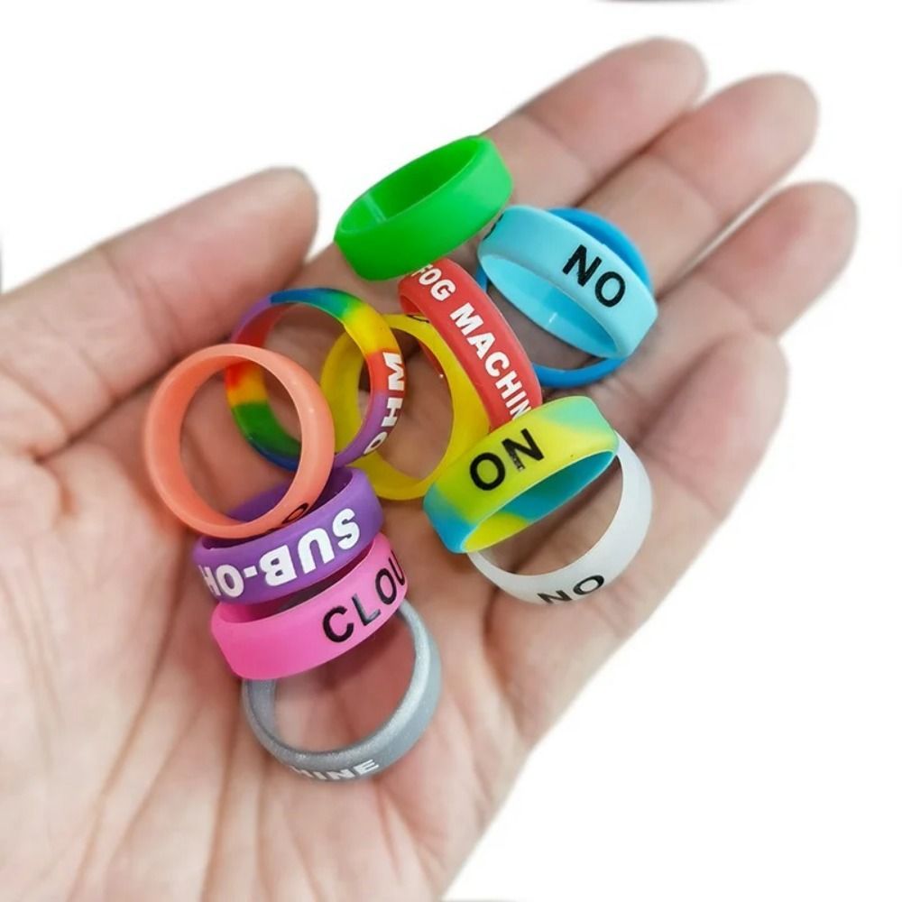 10pcs Fishing Rod Anti-skid Si - огляд і ціна Vape Band Silicone