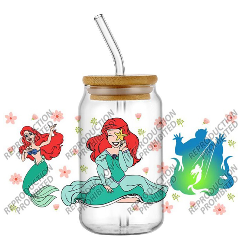 Popular Retro Cartoon Mermaid  - огляд і ціна Rdta Tank Glass