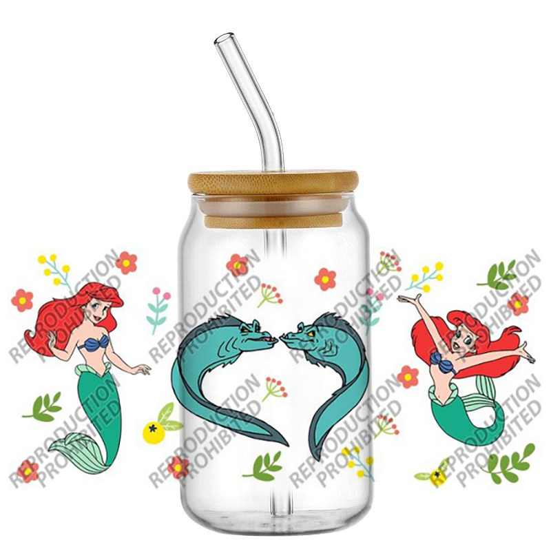Popular Retro Cartoon Mermaid  - огляд і ціна Rdta Tank Glass