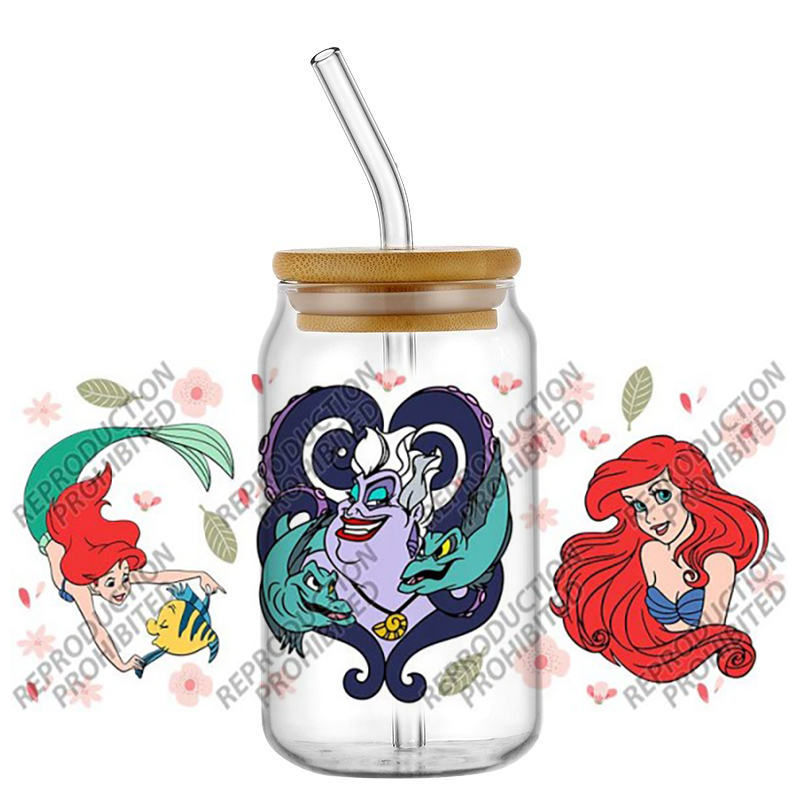 Popular Retro Cartoon Mermaid  - огляд і ціна Rdta Tank Glass