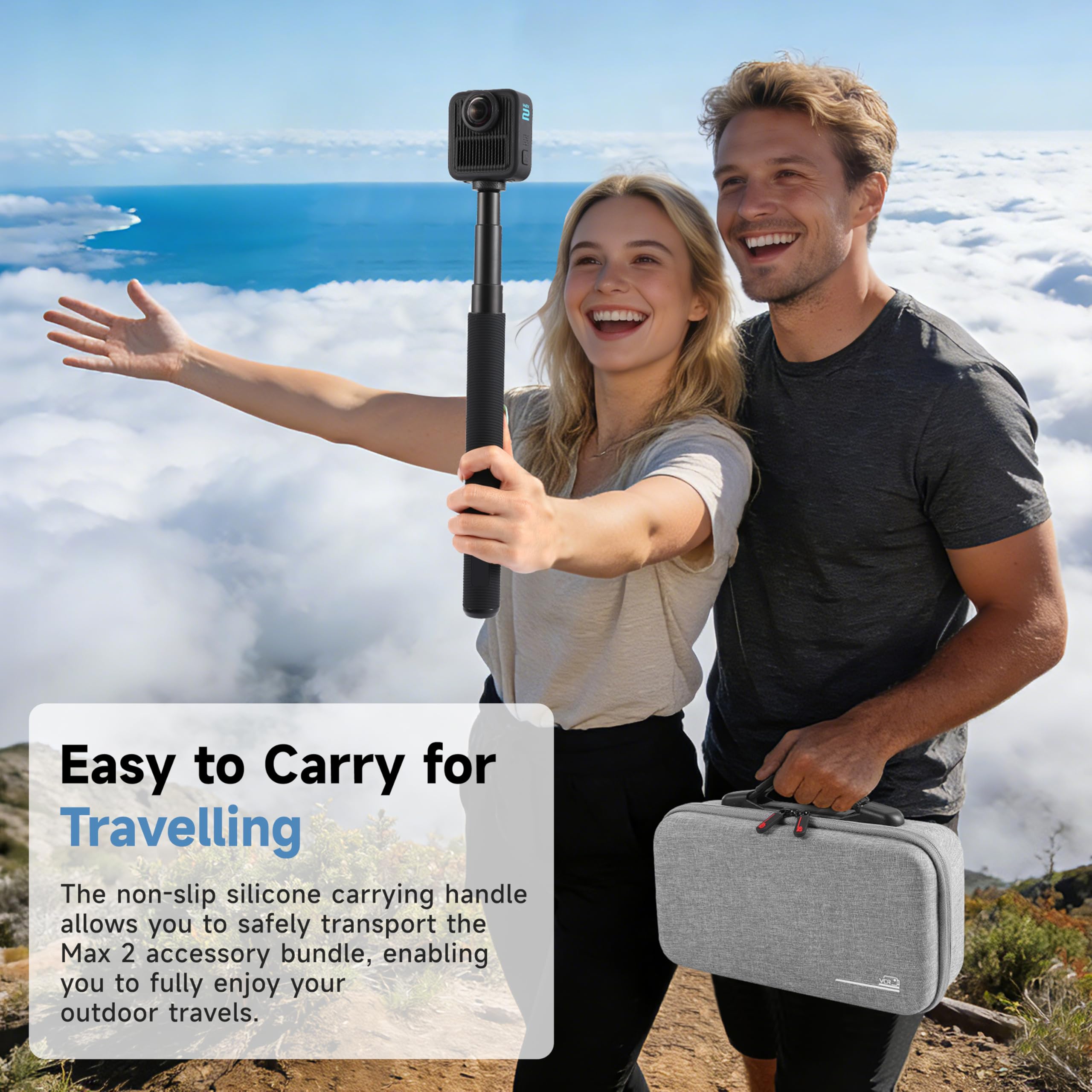 Carrying Case for Gopro Max 2  - огляд і ціна Battery Case Storage