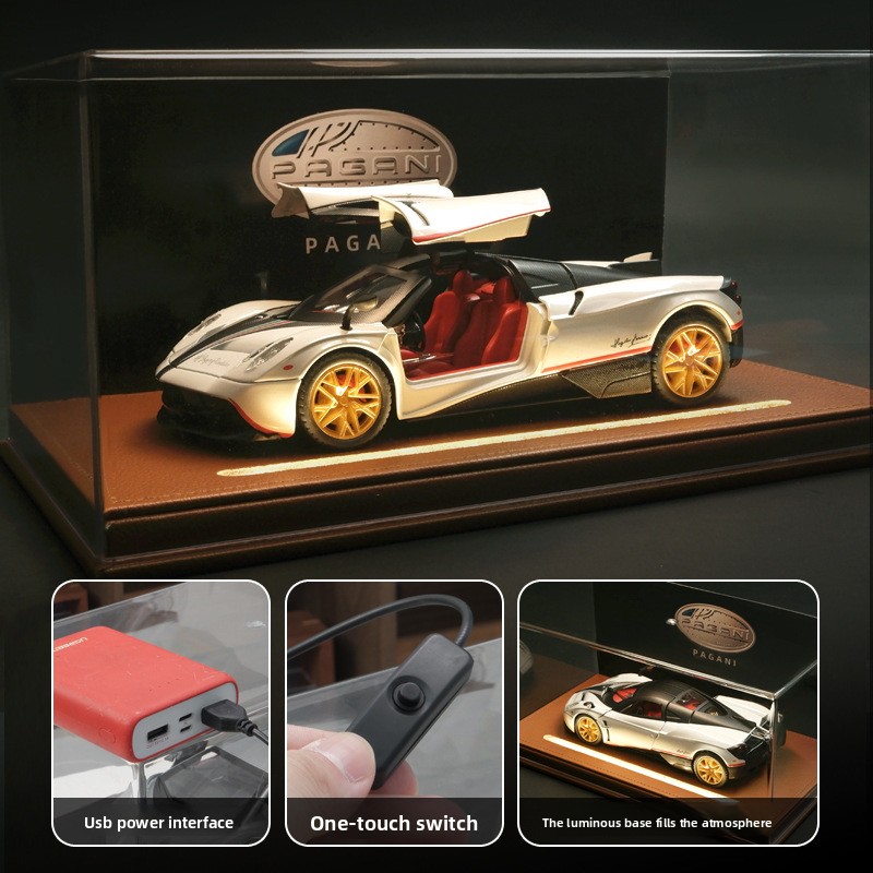 Acrylic Display Box with Light - огляд і ціна Battery Case Storage