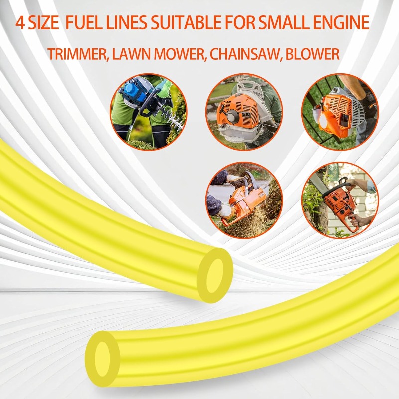 Yellow Fuel Line Hose Set 2x3. - огляд і ціна Weed Vaping Accessories