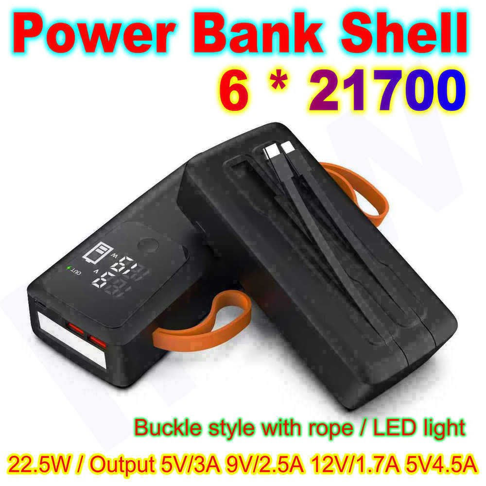 21700 Battery Power Bank Housi - огляд і ціна Battery Case Storage