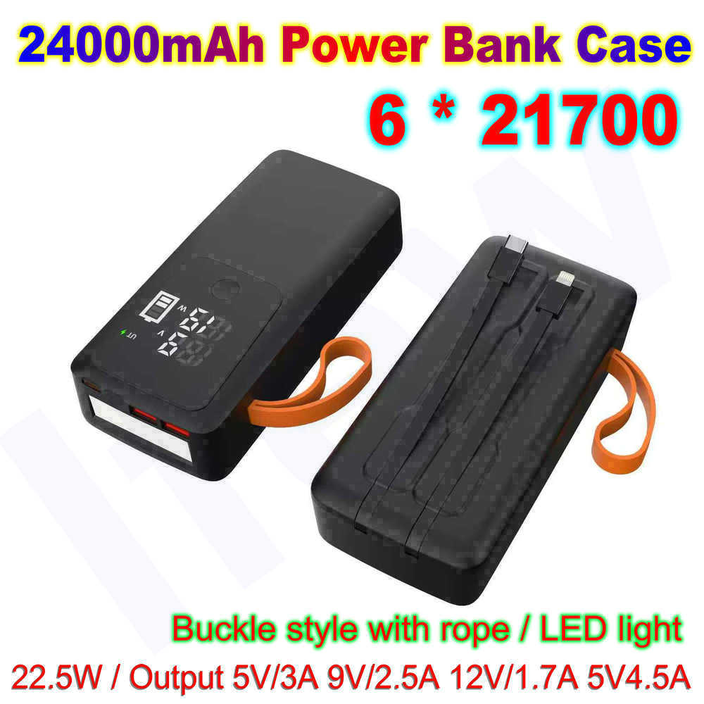 21700 Battery Power Bank Housi - огляд і ціна Battery Case Storage