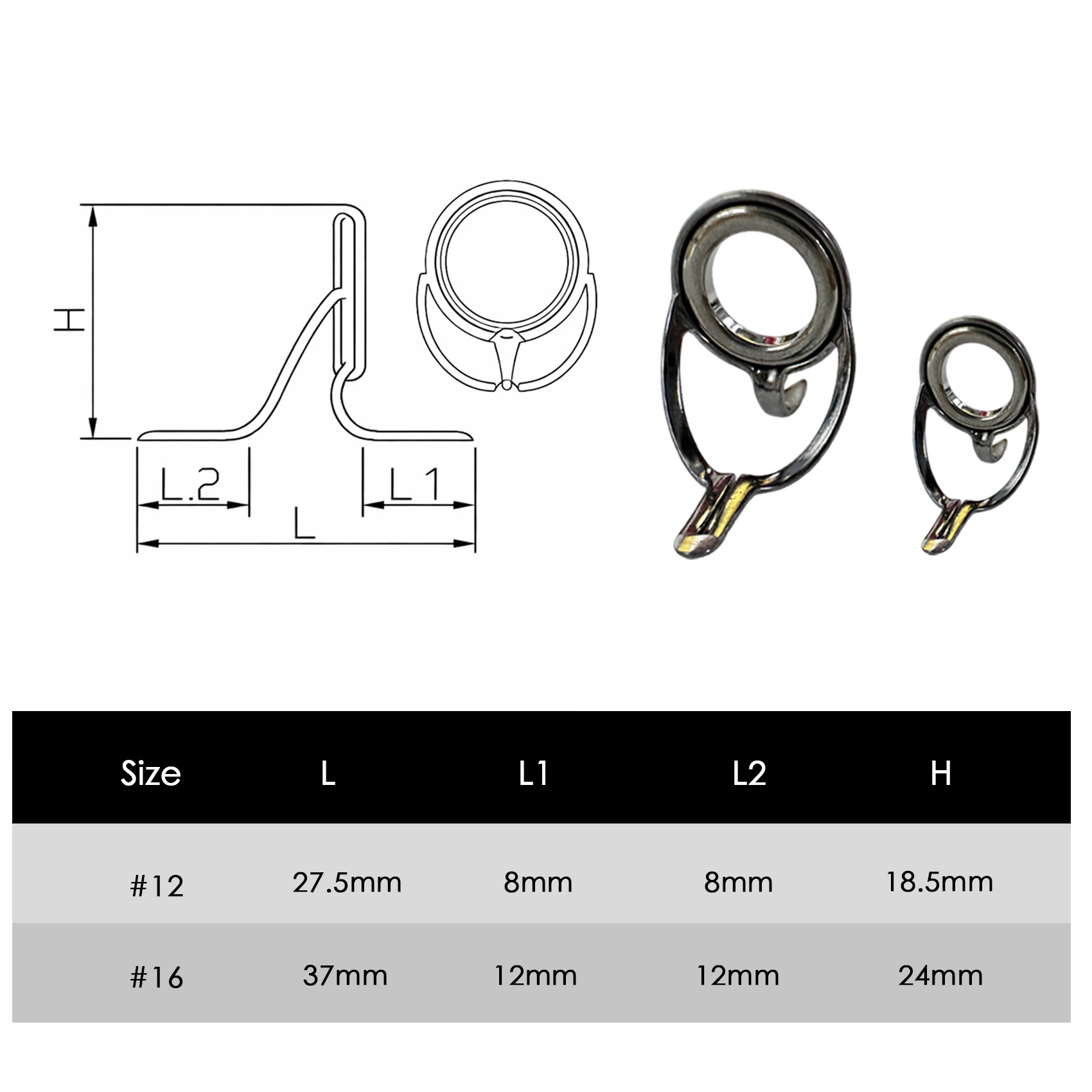 Fishing Rod Guide Repair Kit S - огляд і ціна Mesh Coil Strip