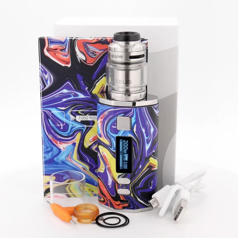 Zeus X Mesh RTA Electronic Cig - огляд і ціна Vape Battery 18650