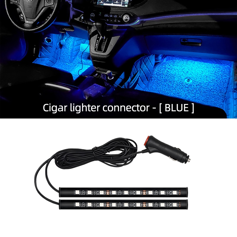 Car Neon Light Foot Light LED  - огляд і ціна Vape Decoration