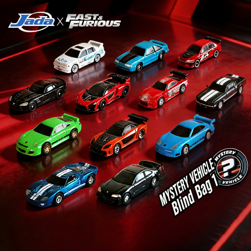 JADA W2 Fast & Furious 1:128 D - огляд і ціна Battery Case Storage