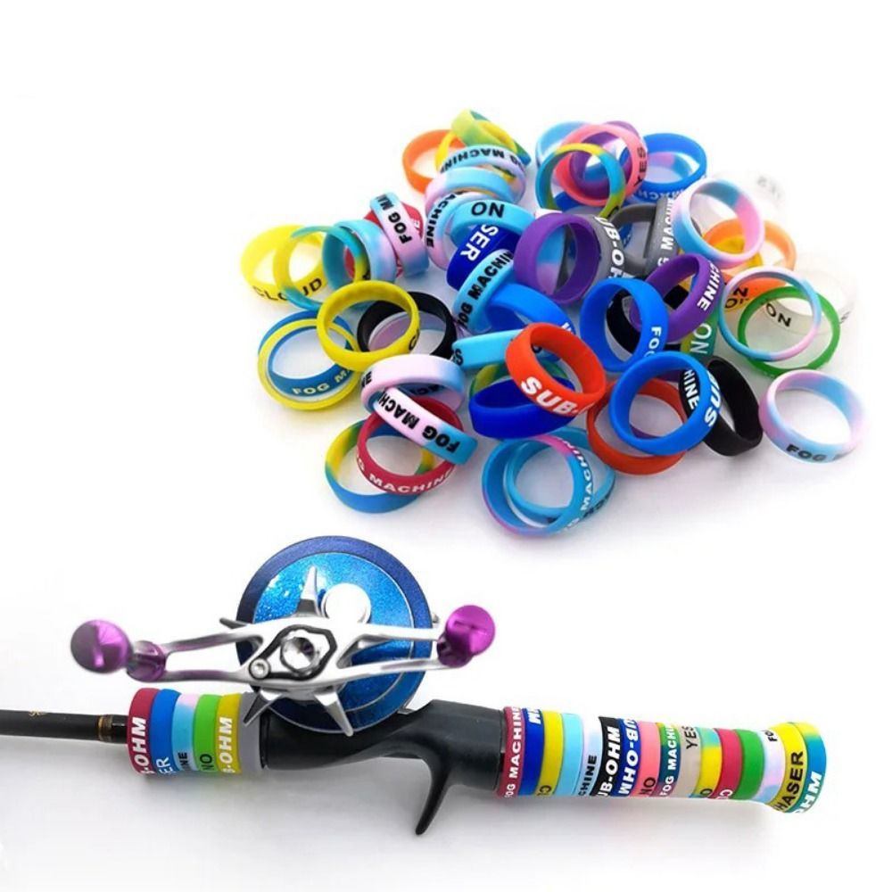 10pcs Anti-skid Fishing Rod Ha - огляд і ціна Vape Band Silicone