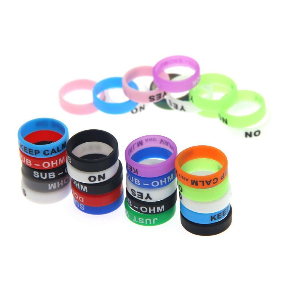 10pcs Anti-skid Fishing Rod Ha - огляд і ціна Vape Band Silicone