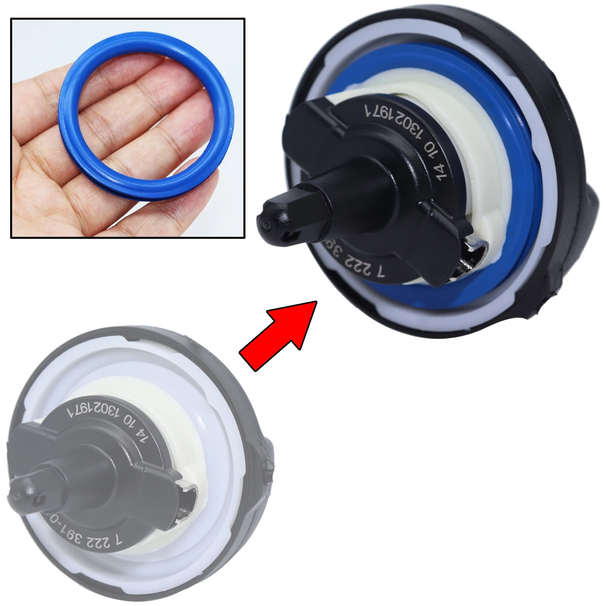 Tank Cap Seal Fuel Filler Gas  - огляд і ціна Tank O-Ring Seal
