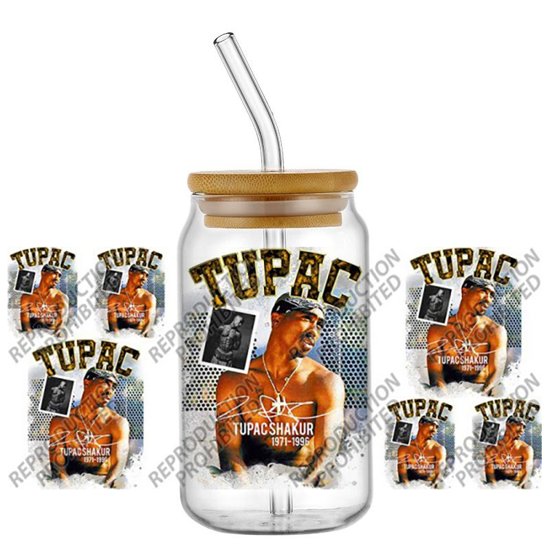 Popular Rapper Superstar TUPAC - огляд і ціна Rdta Tank Glass