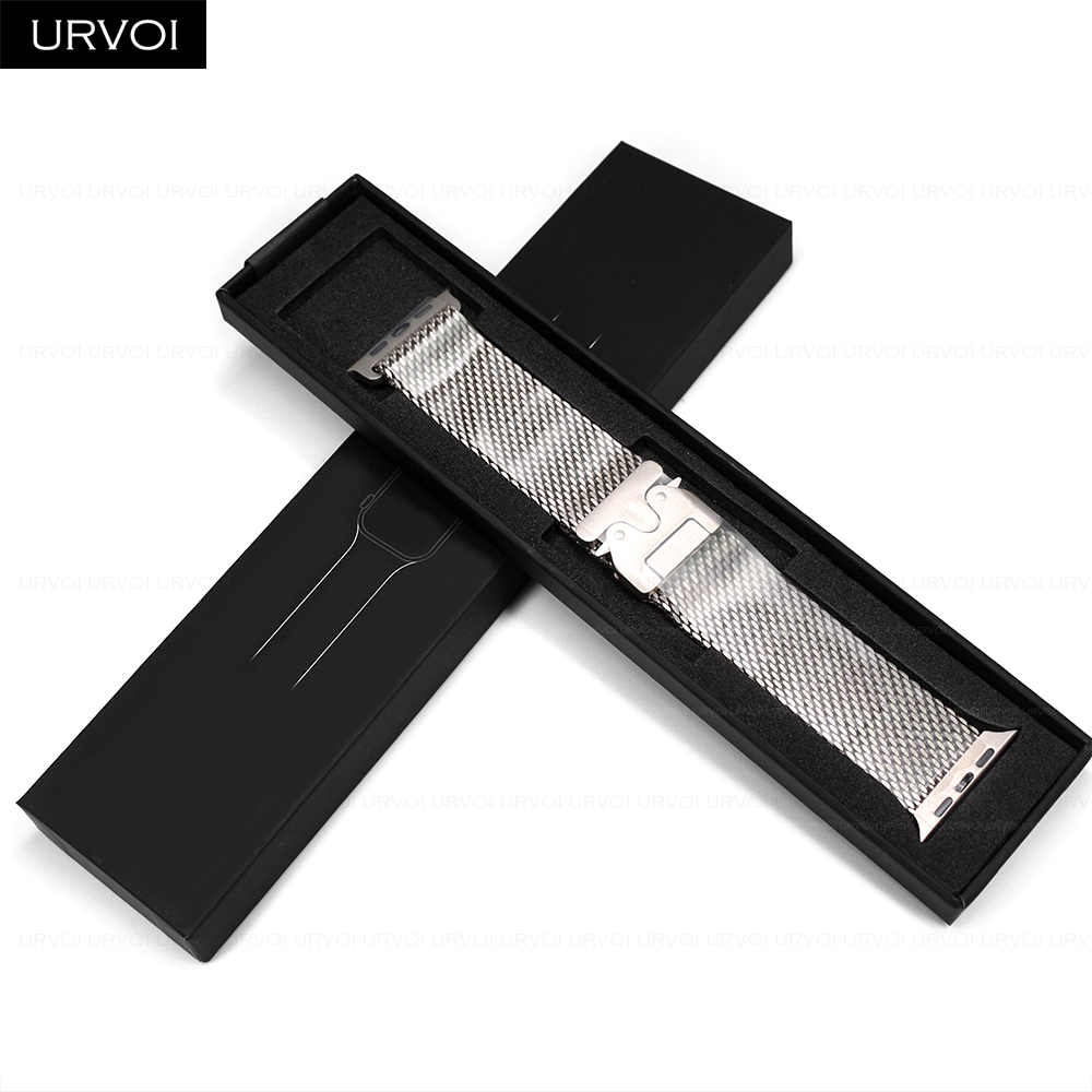 URVOI Titanium Milanese loop f - огляд і ціна Mesh Coil Strip