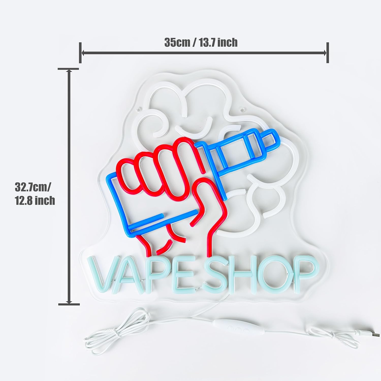 Vape Shop Neon Signs LED Neon  - огляд і ціна Vaping Store